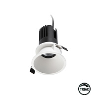 Tulipa Белый встраиваемый даунлайт 7W 15° 2700K CRI90 TRIAC