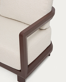 Комплект садовой мебели Nerano из коричневого алюминия