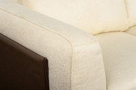 Диван Amulet Day TELAS ткань кат. C, кожа кат. 58