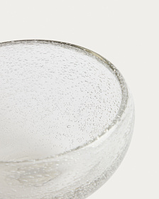 Ваза Sirau из прозрачного стекла, диаметр 29,8 см