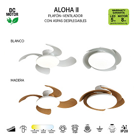 9515 Люстра потолочная-вентилятор ALOHA II
