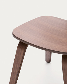 Стул Gena из орехового шпона и каучукового дерева