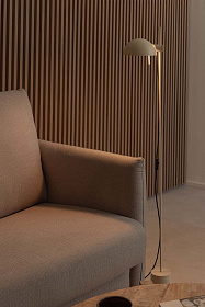 MATILDA Торшер бежевый 1xE14