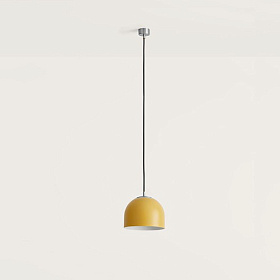 Подвесной светильник Alpha хромированный металл/металлический плафон