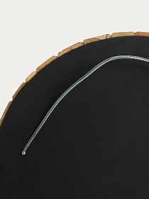 Зеркало Ellipse древесина