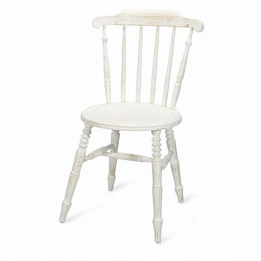 Деревянный белый стул Miriam