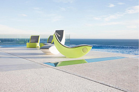 Уличное кресло-качалка La Siesta