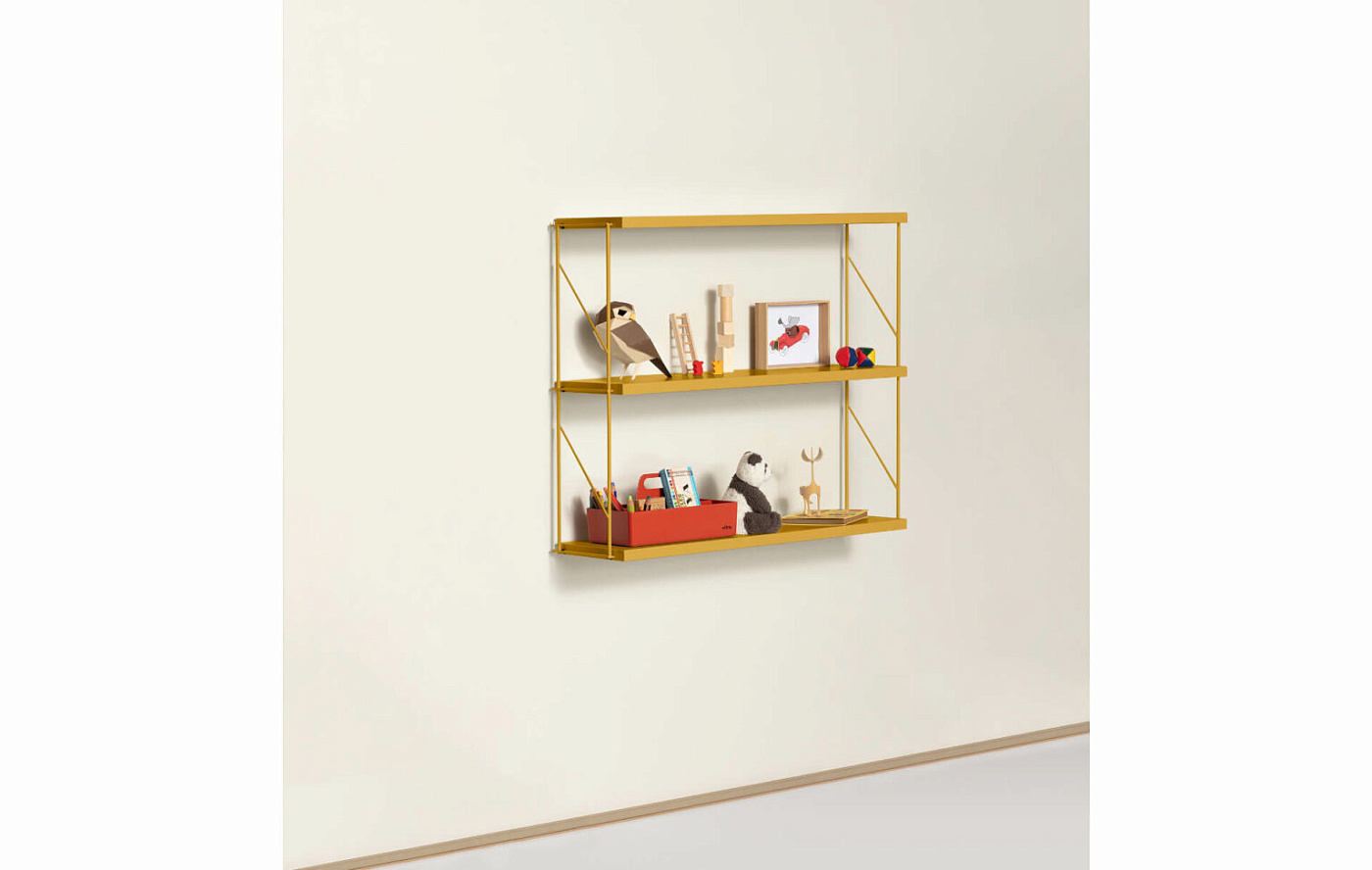 Подвесные полки Tria Basic 60 дерево