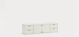 Тумба под ТВ Wally 2P4C кремовый