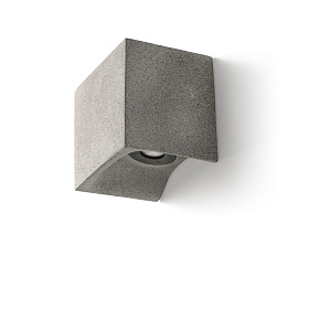 GROT 160 Уличный настенный светильник цементно-серый LED 6W 2700K