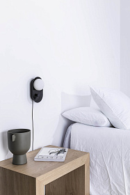 Черный настенный светильник Maya LED 8W 2700K