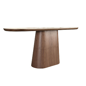 Консоль 3284 из керамики в мраморной отделке и ореха