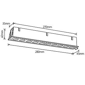 9134 Встраиваемый светильник BLAU