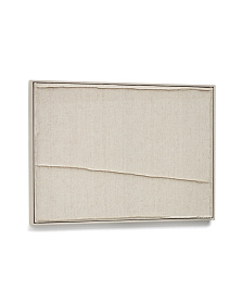 Maha Картина Белая с вертикальной линией 52 х 72 см