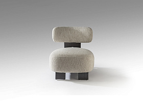 Topaz Кресло черный/экрю