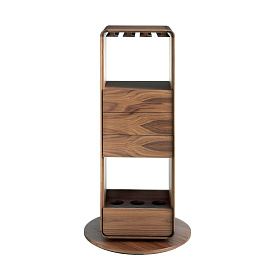 Вращающийся барный шкаф 3115/BRG-3615E из ореха