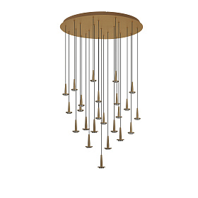 Люстра подвесная БЕЗ плафонов (24) ANDROMEDA 8937