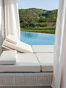 Кровать lounge Sunset со шторами 74496