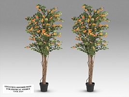 Buganvilla naranja-p h180 Искусственное растение набор из 2 шт