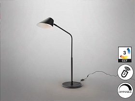 Esino Настольная лампа1L черная