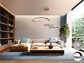 Orbitas Люстра 3L золотая