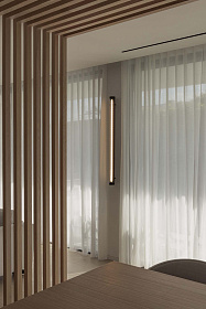 Настенный светильник SCUBA LOUVER 1200 черный 36W 2700K 220-240V