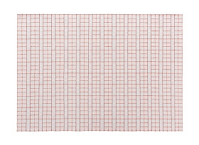 Ковер уличный Reti терракотово-синий