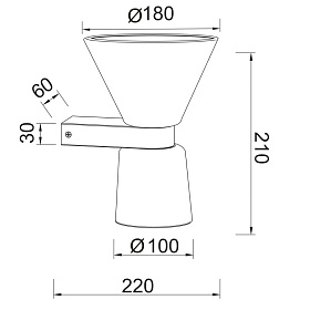 9216 Бра NEW YORK