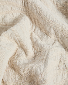 Плед Zenti из 100% хлопка двухсторонний жаккардовый