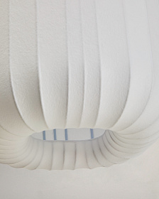 Подвесной светильник Somar из синтетических волокон и стальных стержней