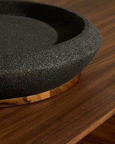 Naro Кухонный поднос из камня Ø38см