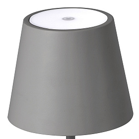 Портативная лампа Toc серая