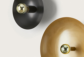 Бра Cropi 25 см латунное