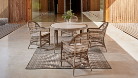 Стол обеденный Arena SEASHELL 120см 4608.12D-SH-C