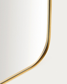 Зеркало Marco из золотого металла 80 x 180 см