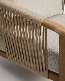 Комплект садовой мебели Sirte из алюминия с отделкой под дерево