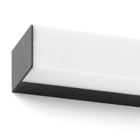 Настенный светильник Nilo-1 LED черный 12Вт