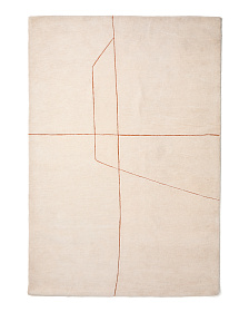 Ковер Delide из синтетического волокна цвета экрю 200 x 300 см