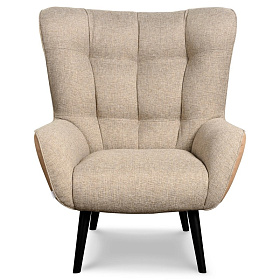 Кресло Juliet ткань col. Gunny MG 191, col. Nubuk NB 03