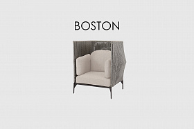 Кресло с высокой спинкой Boston 24169_LG