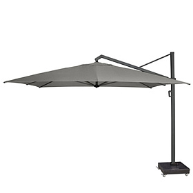 Зонт ICON 400х300 R MANHATTAN ANTHRACITE (с основанием и чехлом для хранения)