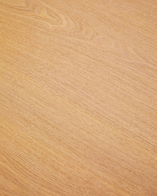 Круглый стол Indara из шпона и каучукового дерева с натуральной отделкой Ø100 