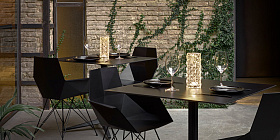 Настольная лампа Marquis янтарный