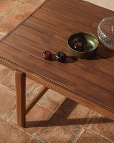 Уличный стол Itani из массива акации, 200 x 100 см