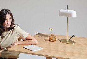 Настольная лампа Atil латунь