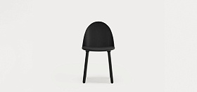 Стул Uma черный/черный PU