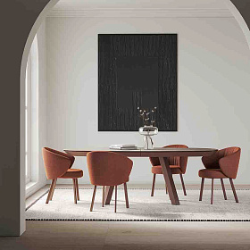 Выдвижной стол овальный Esla 240(320)x120