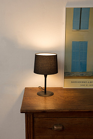 Настольная лампа Mini Gonga черная