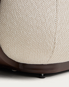 Уличное кресло Tamaris из алюминия коричневого цвета