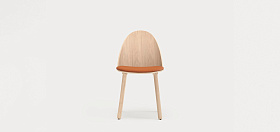 Стул Uma натуральный/терракотовый PU